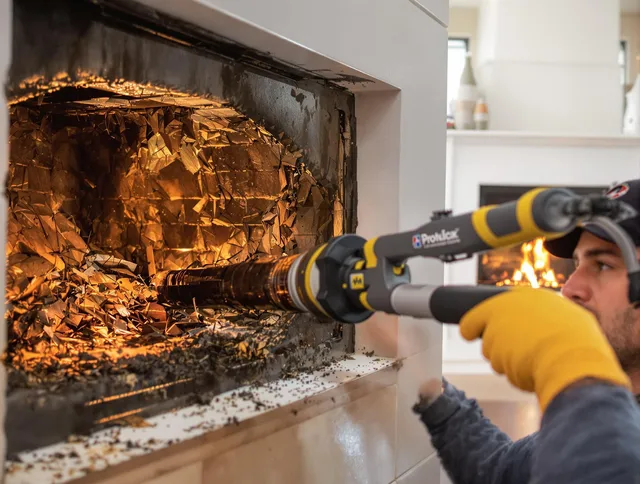 Professional chimney cleaning by Stanton Chimney Sweep in Stanton, CA
