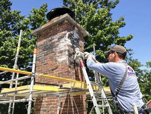 Structural chimney repair by Stanton Chimney Sweep in Stanton, CA